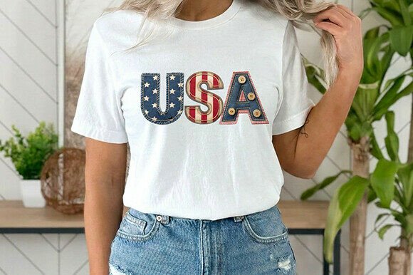 Explore Vintage Flag USA Stitch PNG