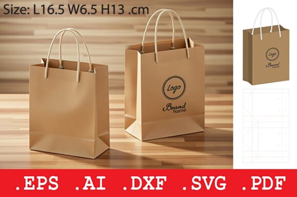 Gusseted Retail Paper Bag: Your Brand's Durable Carrier