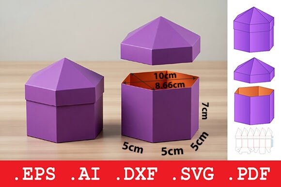 The Architectural Allure of the Hexagonal Pyramid Lid Box