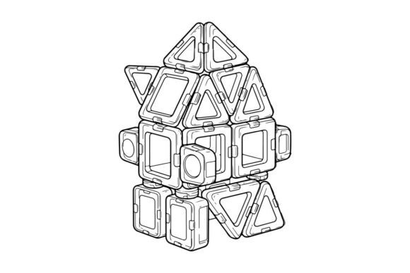 The Art and Utility of 3D Robot Toy Modular Vector Illustration