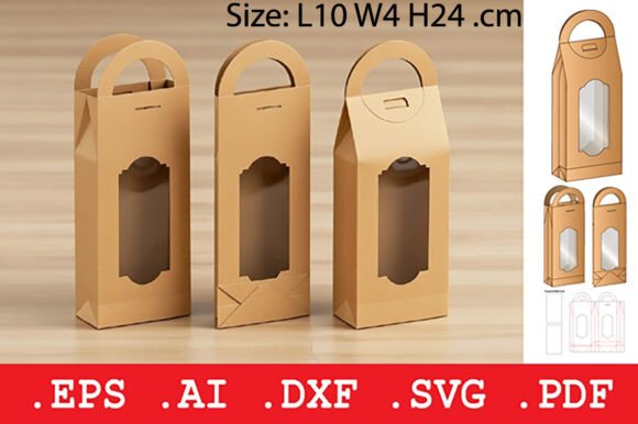 The Mini Rectangular Paper Box with Handle: A Modern Toolkit for Packaging and Presentation