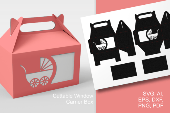 Understanding the Baby Carrige Cutout Gable Box Template